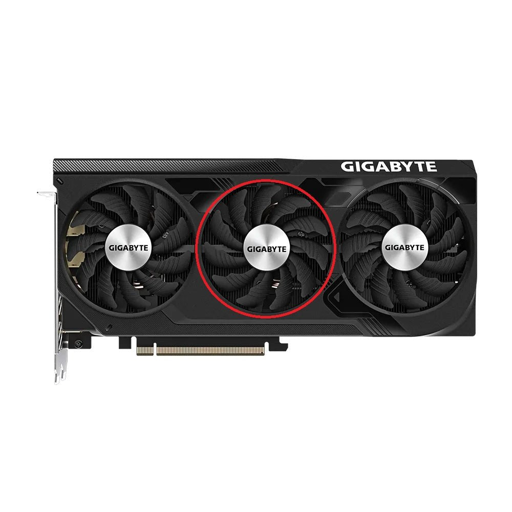 Gigabyte GeForce RTX 4070, 4070 Ti WINDFORCE Fan Replacement