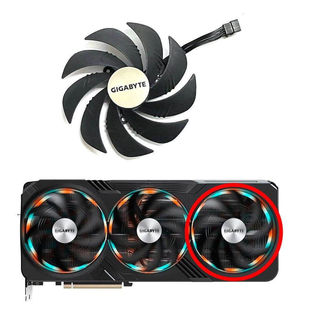 Gigabyte GeForce RTX 4080 4090 Gaming OC GPU Fan Replacement