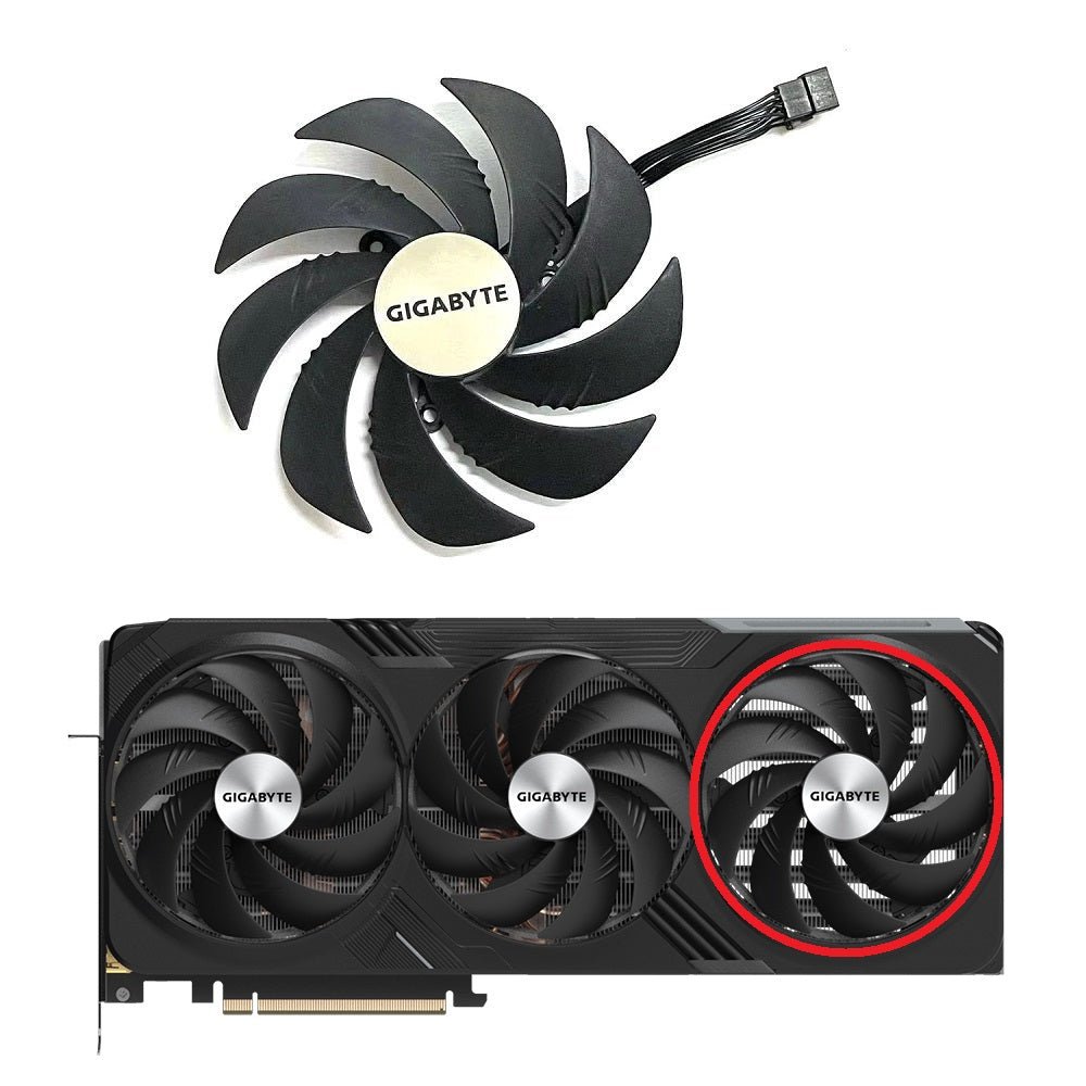 Gigabyte GeForce RTX 4080, 4090 Gaming OC GPU Fan Replacement