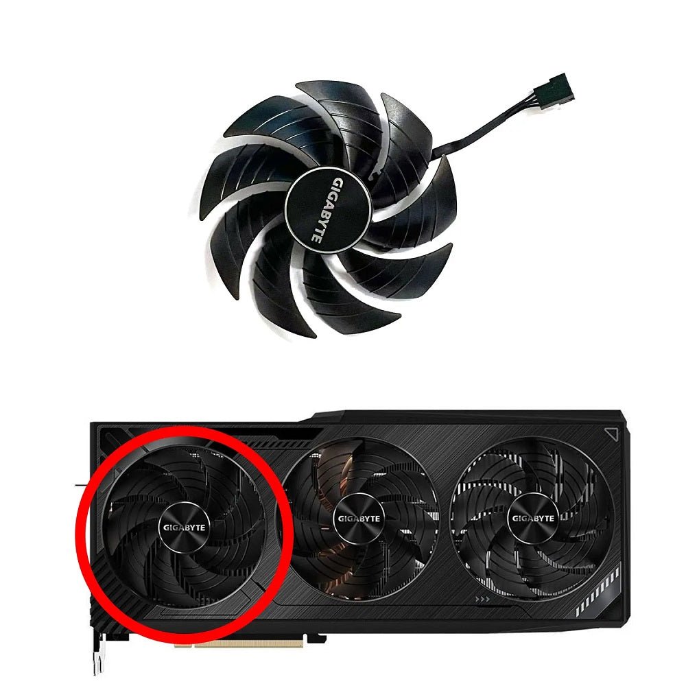 Rtx Computer Fan Gigabyte GeForce RTX 4090 WINDFORCE 24G GPU Fan Replacement