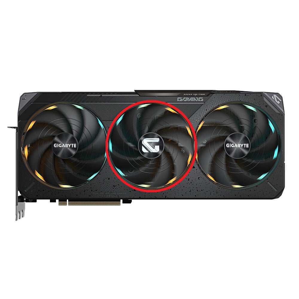 Gigabyte GeForce RTX 5080, 5090 GAMING GPU Fan Replacement