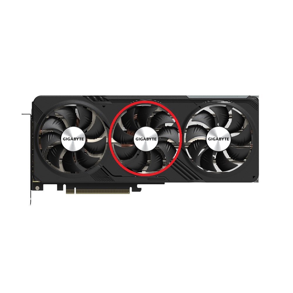 Gigabyte Radeon RX 7700 XT GAMING GPU Fan Replacement