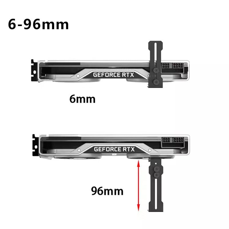 Extra Support Graphics Graphics Card Support Bracket: Universal Compatibility