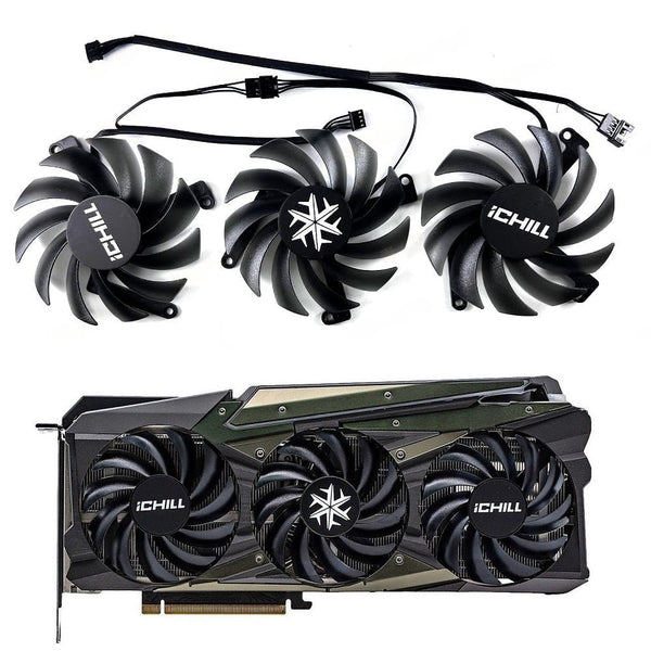 inno3D RTX 3080 X4 10GB スペア予備ファンつき Amazon | INNO3D GeForce RTX 3080 Ti iChill X4 LHR, 12288 MB