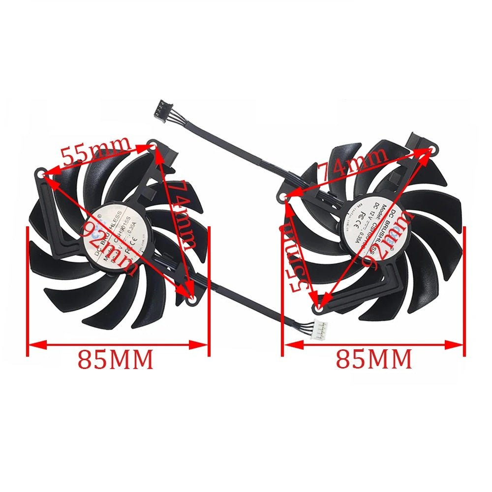 INNO3D GeForce RTX 4060 Ti Twin X2 OC GPU Fan Replacement