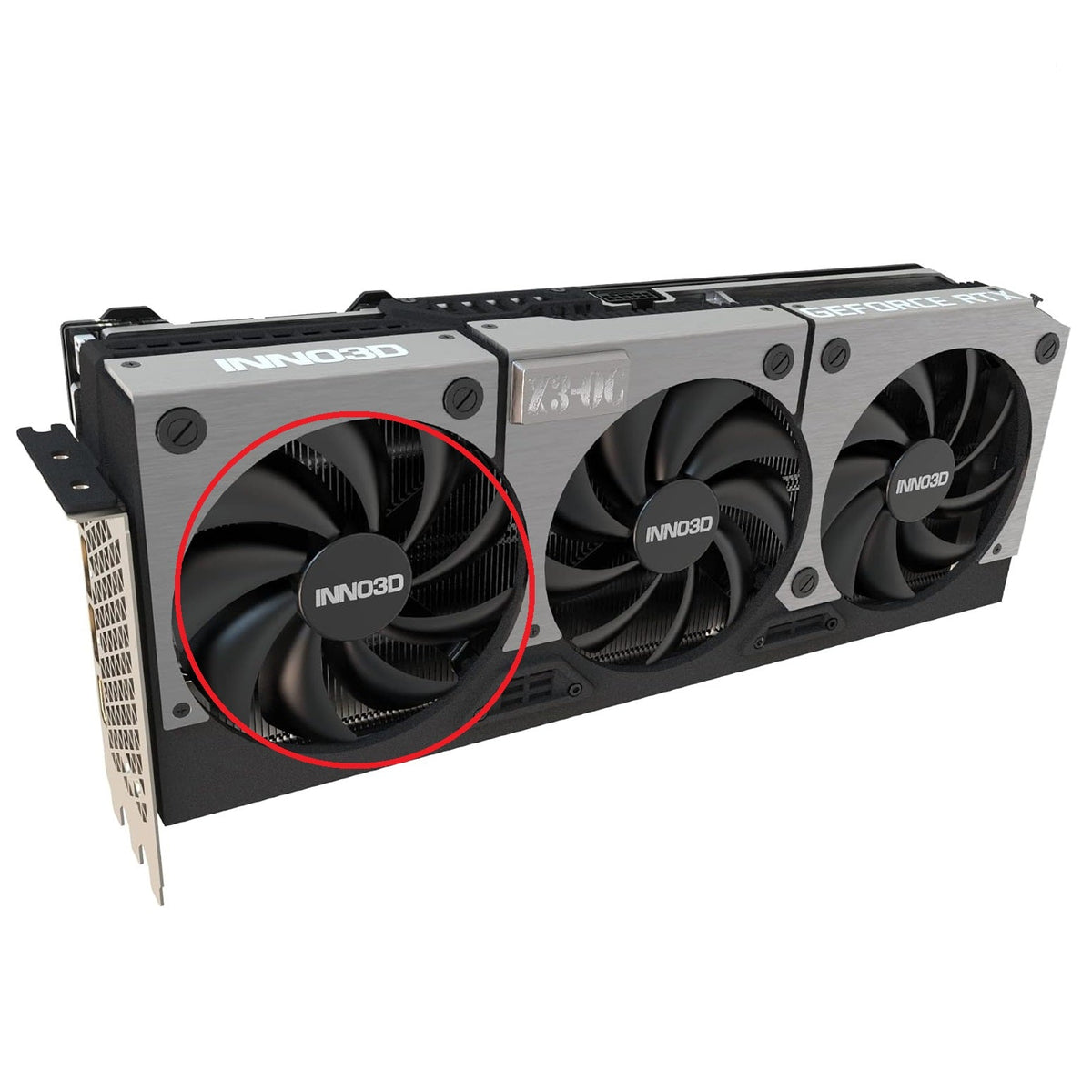 INNO3D GeForce RTX 4070 Ti, 4080 SUPER X3 OC GPU Fan Replacement