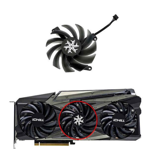 PCパーツ INNO3D GEFORCE RTX 3070 ICHILL X3 INNO3Dから3連オリジナルクーラー採用GeForce RTX 3070搭載