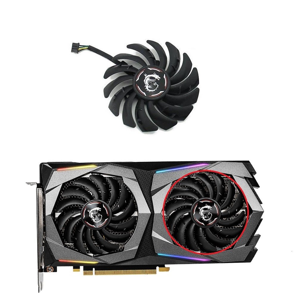 MSI GeForce RTX 2060 Gaming & Super Gaming X and Z Fan Replacement