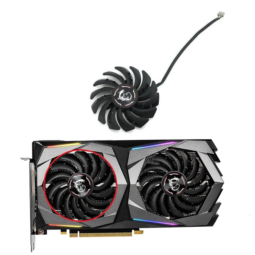 MSI GeForce RTX 2060 Gaming & Super Gaming X and Z Fan Replacement