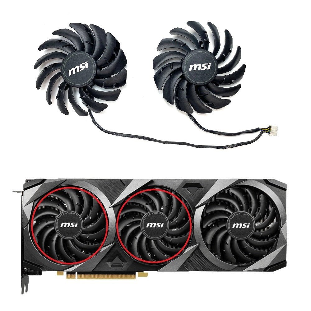 MSI GeForce RTX 3090 VENTUS 3X Fan Replacement