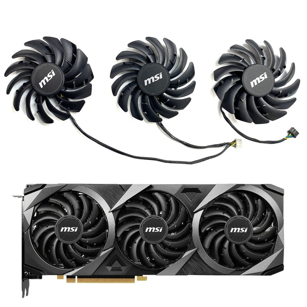 MSI GeForce RTX 3080 VENTUS 3X Fan Replacement