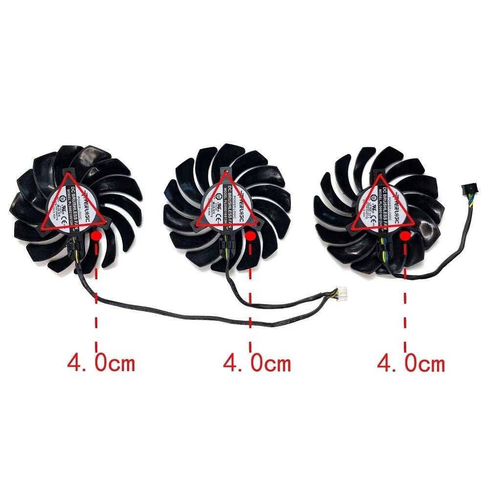MSI GeForce RTX 3060, 3060Ti, 3070, 3070Ti VENTUS 3X Fan Replacement
