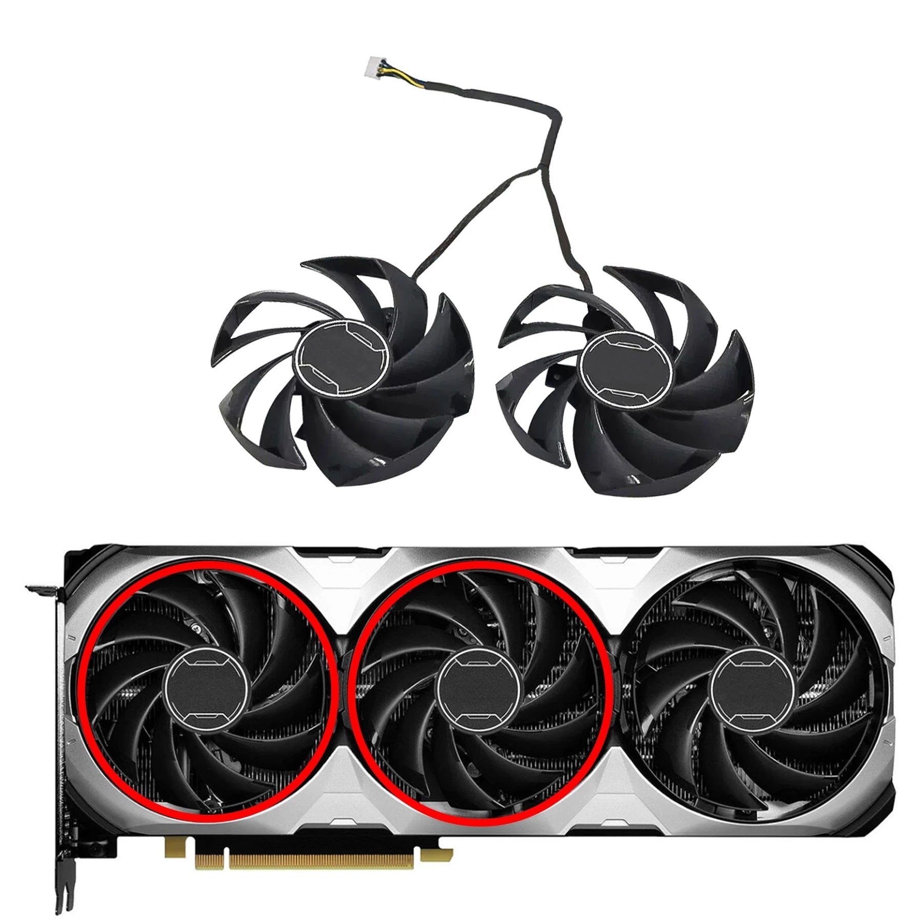 Rtx Rpm Fan MSI GeForce RTX 4060, 4060 Ti VENTUS 3X Fan Replacement