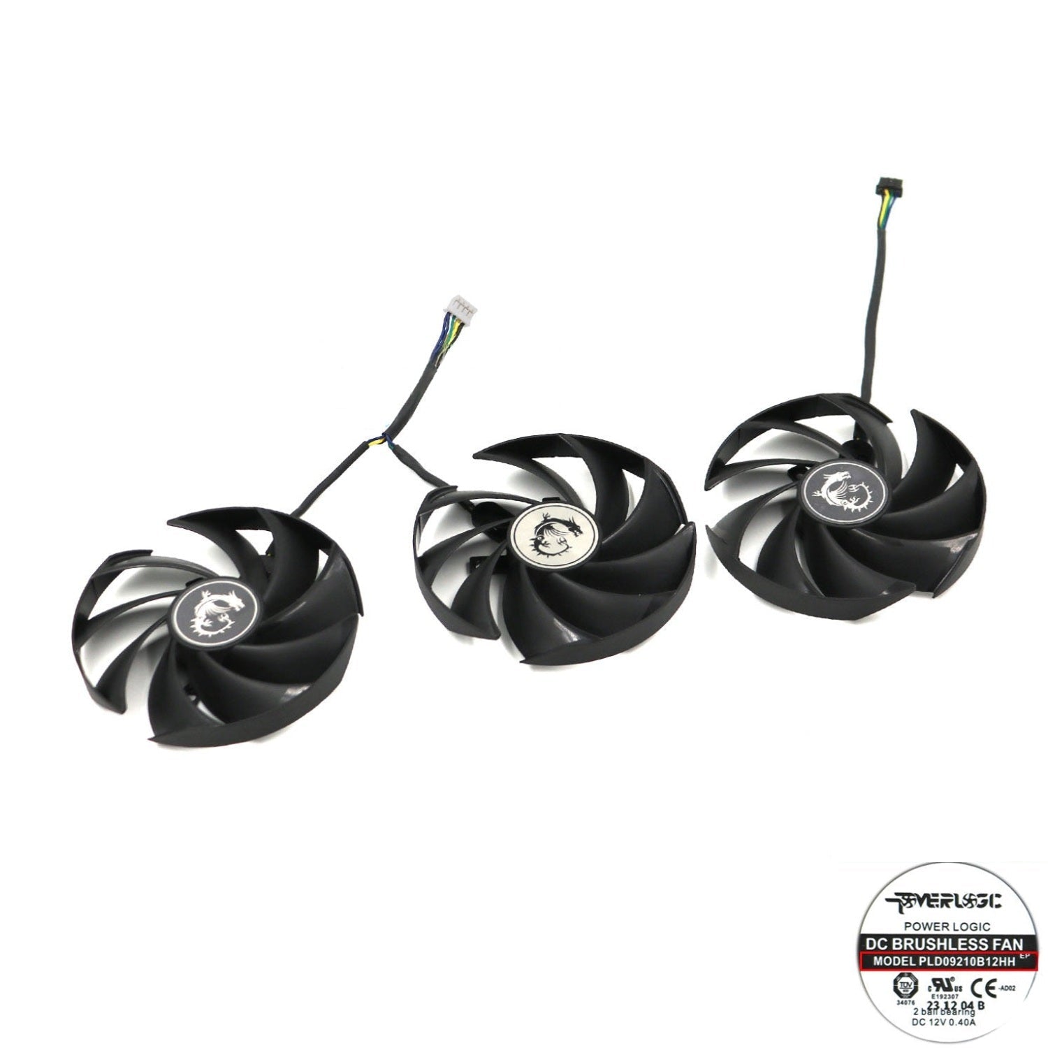 MSI GeForce RTX 4070, Gaming and Super Gaming X SLIM GPU Fan and Shroud Replacement