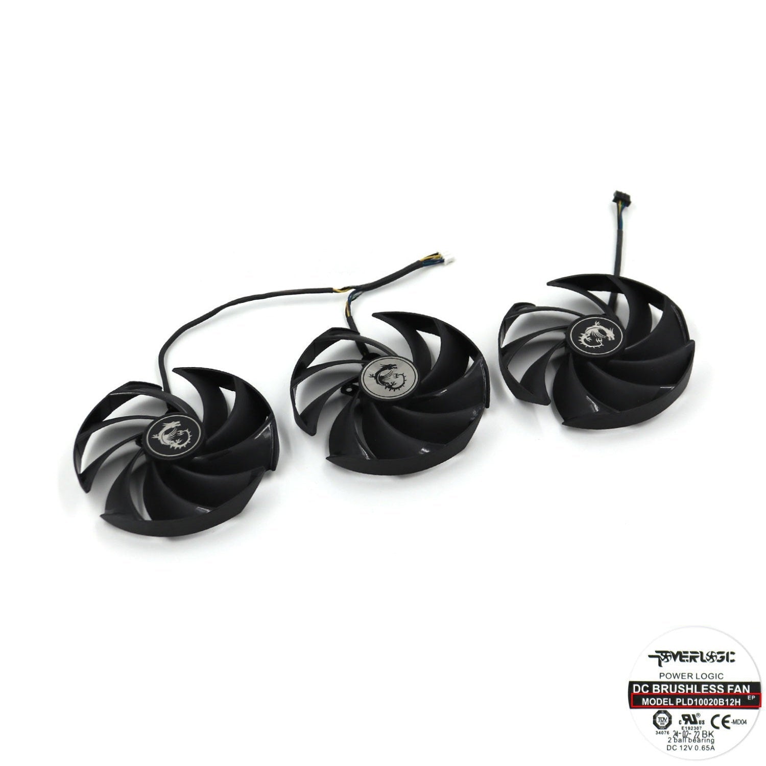 MSI GeForce RTX 4080, 4090 Gaming X SLIM GPU Fan and Shroud Replacement