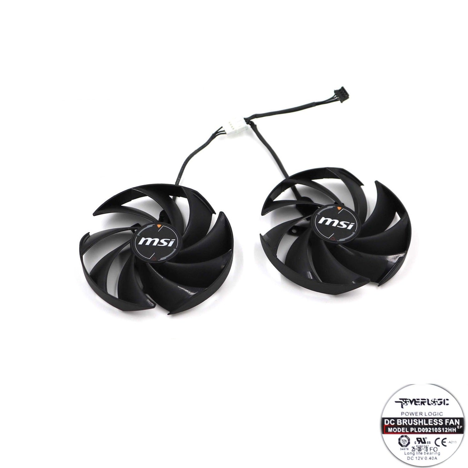 MSI GeForce RTX 5050 & RTX 5060 Shadow 2X GPU Fan & Shroud Replacement