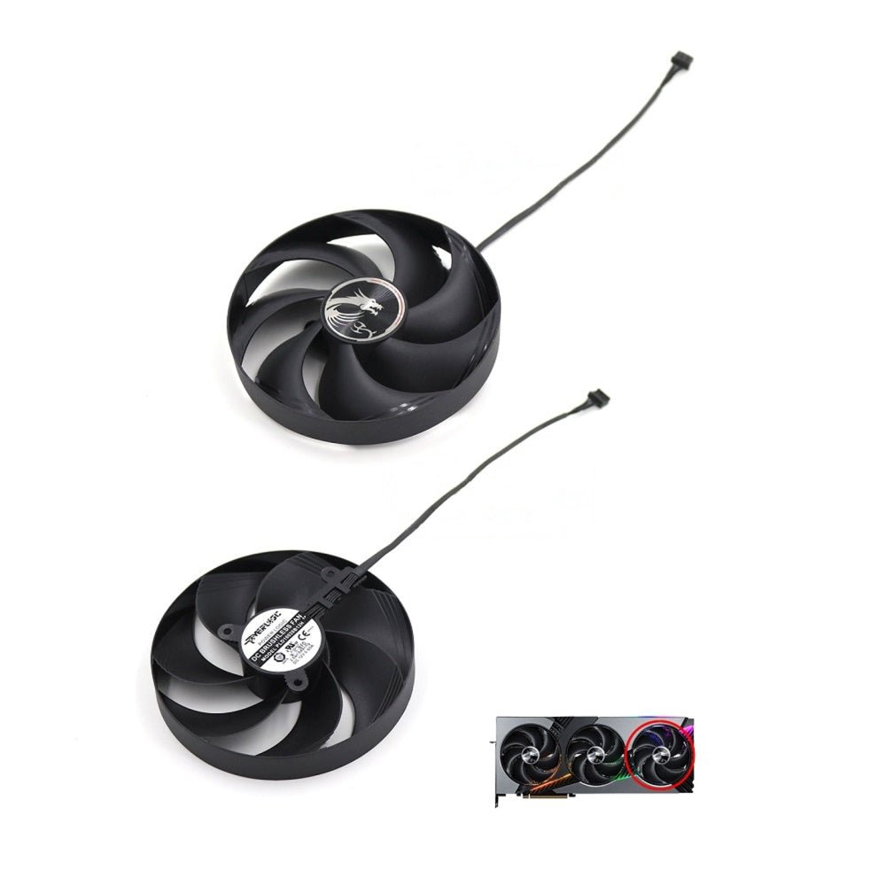 MSI GeForce RTX 5070 Ti, 5080, 5090, 5090 D VANGUARD SOC GPU Fan Replacement