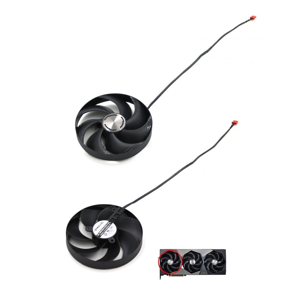 MSI GeForce RTX 5080 SUPRIM SOC GPU Fan Replacement