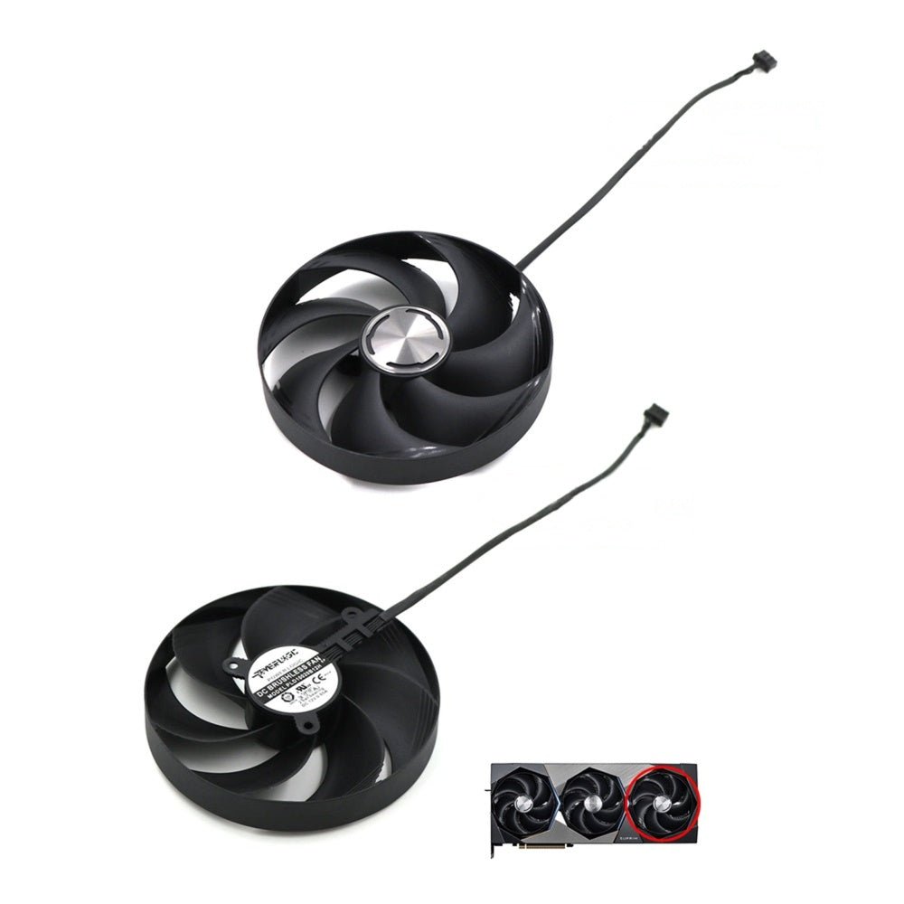 MSI GeForce RTX 5080 SUPRIM SOC GPU Fan Replacement