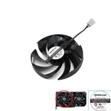 MSI GeForce RTX 5070 12G  SHADOW 2X OC GPU Fan & Shroud Replacement