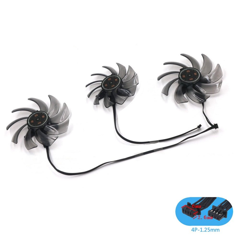 PNY GeForce RTX 2080, 2080 SUPER XLR8 Gaming OC GPU Fan Replacement