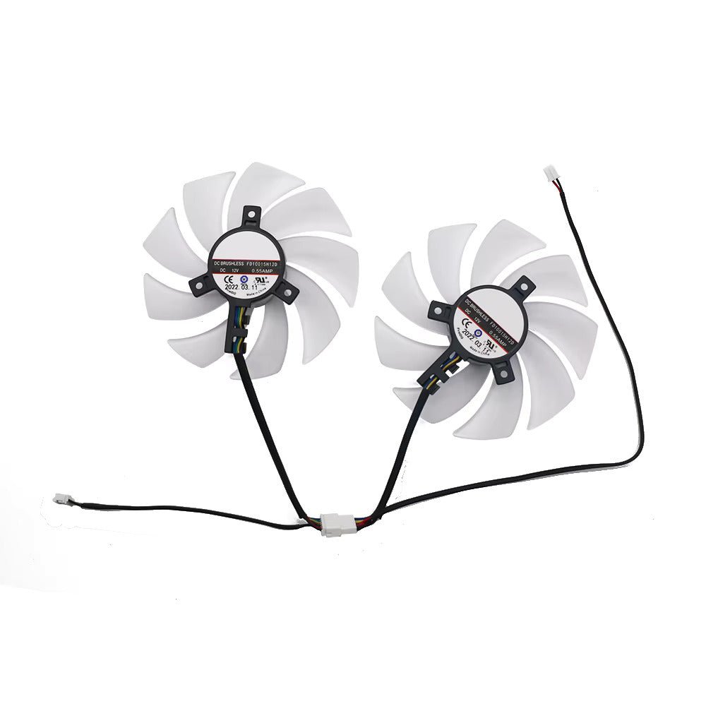 PowerColor Hellhound RX 7600, 7600 XT Fan Replacement