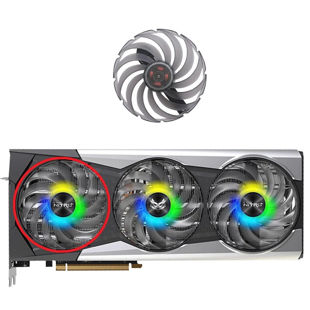 SAPPHIRE NITRO+ AMD Radeon RX 6800 and 6900 XT SE GPU Fan Replacement