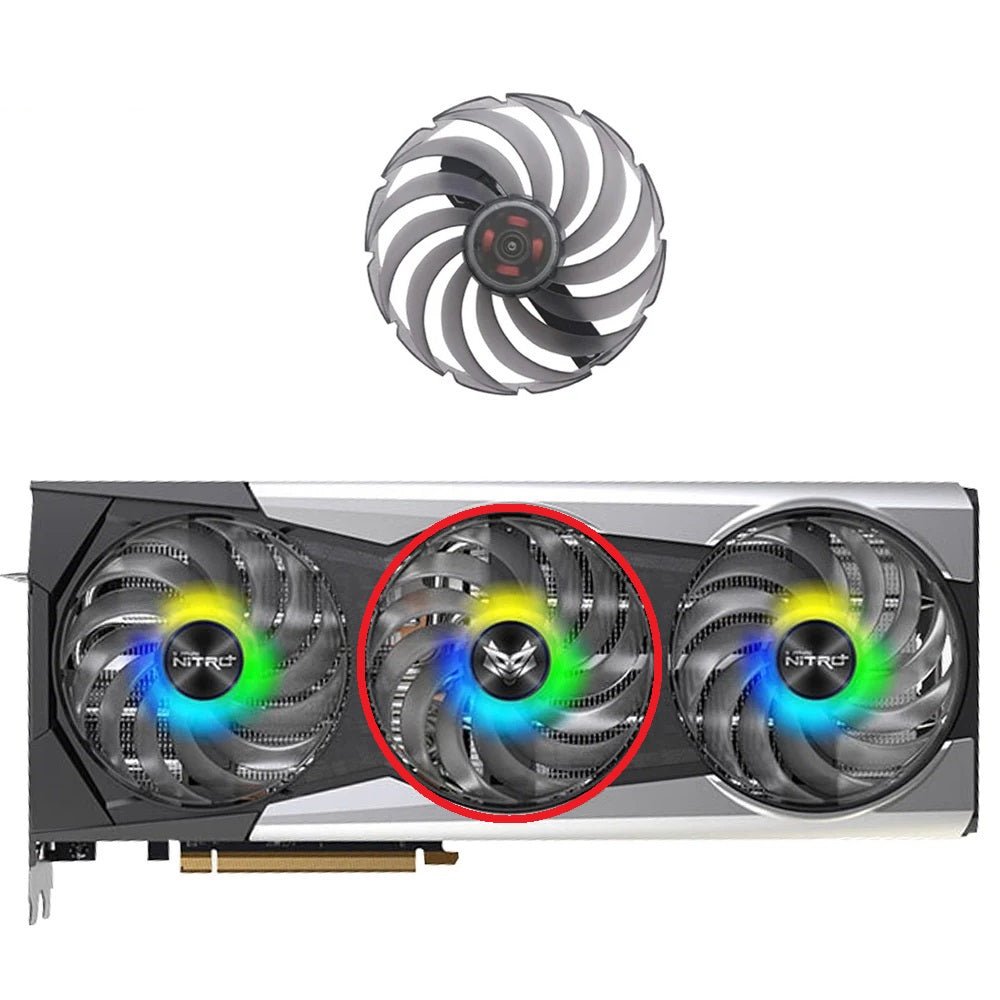 SAPPHIRE NITRO+ AMD Radeon RX 6800 and 6900 XT SE GPU Fan Replacement