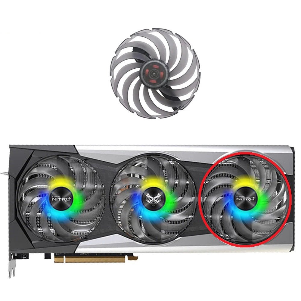 SAPPHIRE NITRO+ AMD Radeon RX 6800 and 6900 XT SE GPU Fan Replacement