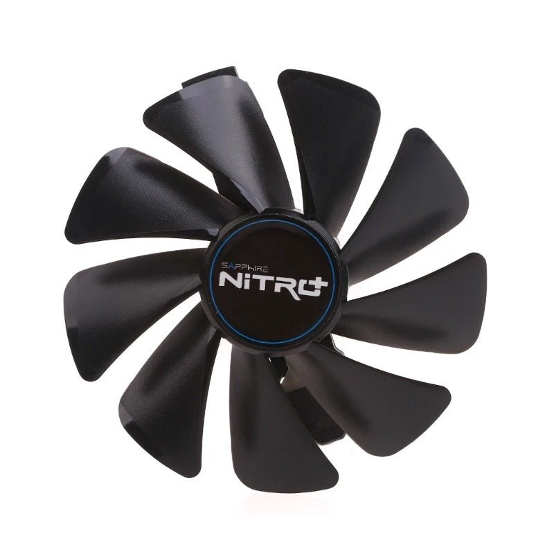 SAPPHIRE RX 5700 XT NITRO+ Replacement Fan – FD10015M12D / FDC10H12D9-C, ARGB, 12V, 6-Pin, Ball Bearing