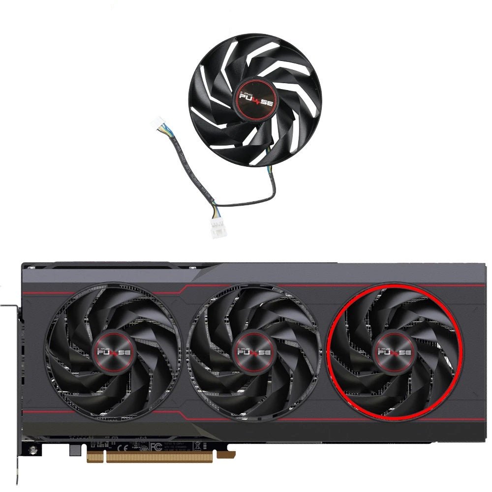 Sapphire PULSE AMD Radeon RX 7900 XT, 7900 XTX GPU Fan Replacement