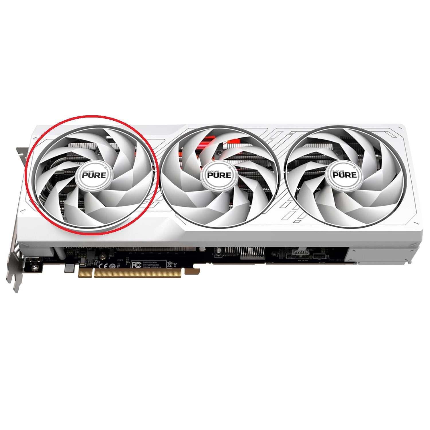 Sapphire PURE Radeon RX 7700 XT, 7800 XT Gaming GPU Fan Replacement