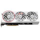 Sapphire PURE Radeon RX 7700 XT, 7800 XT Gaming GPU Fan Replacement