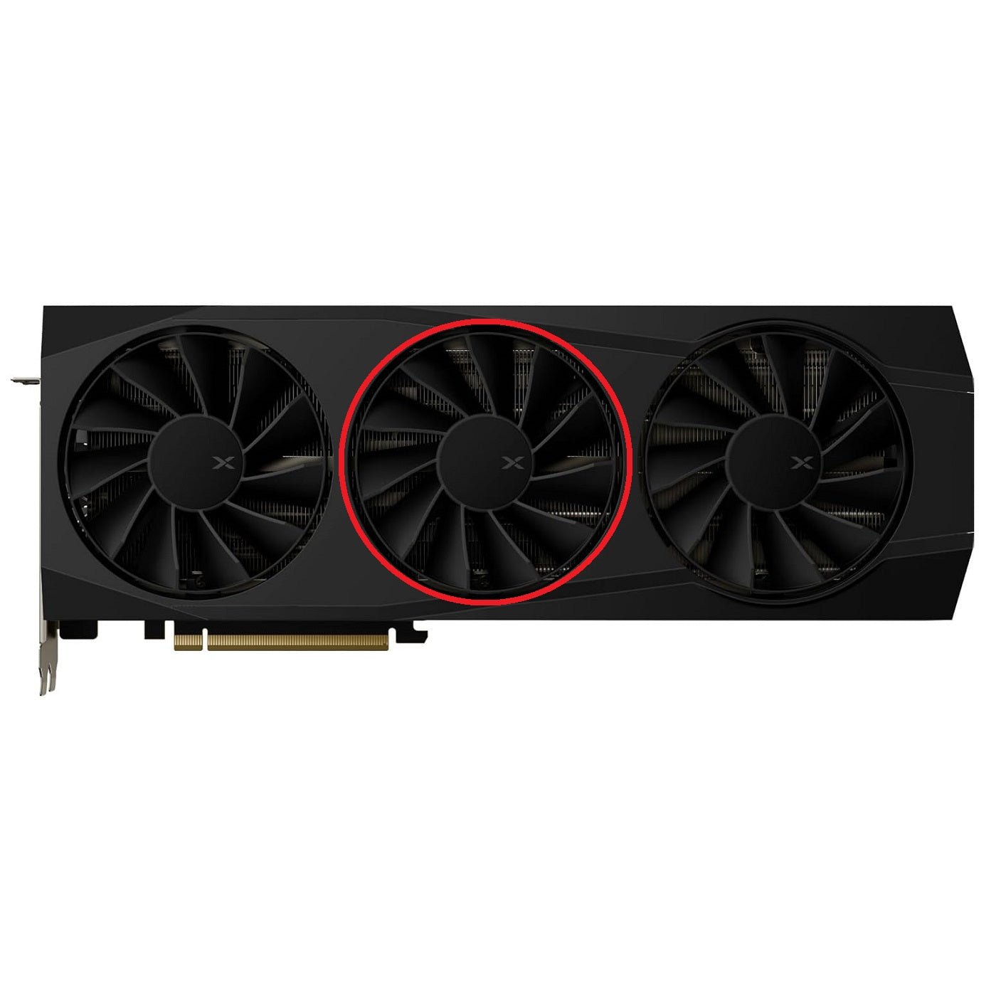 XFX Mercury AMD Radeon RX 9070 XT Gaming Edition GPU Fan Replacement