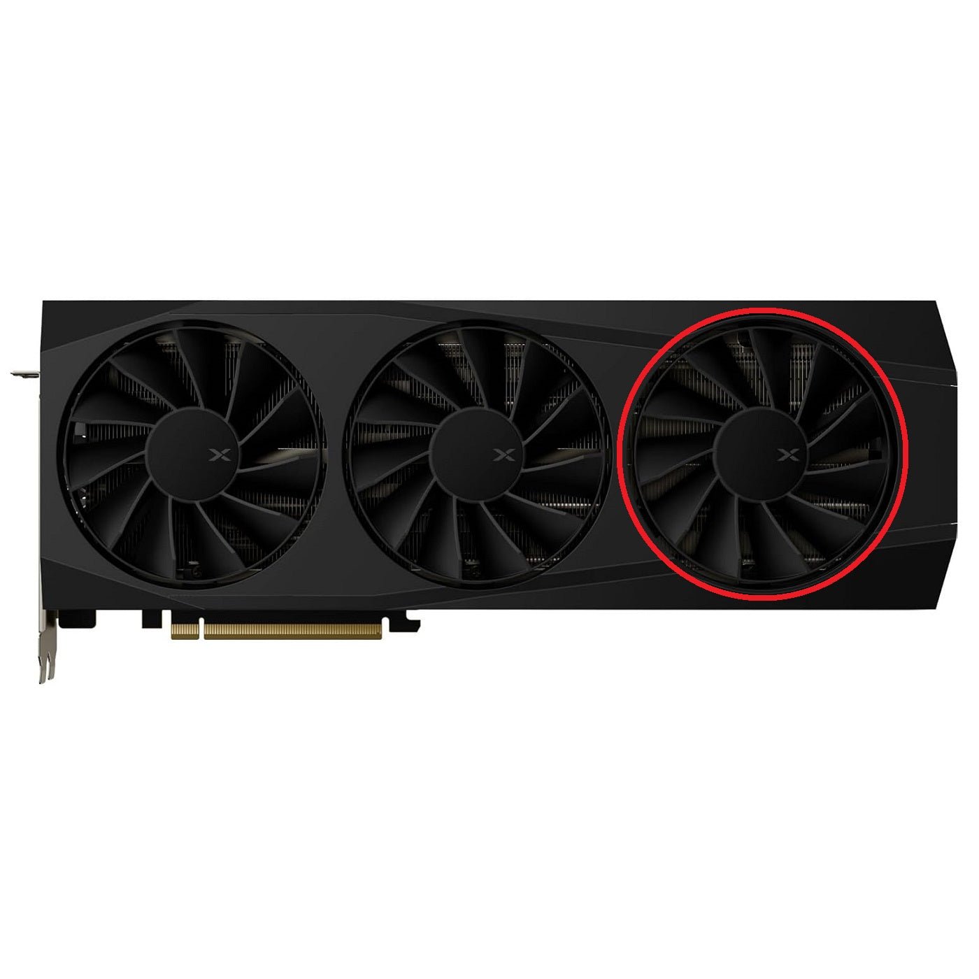 XFX Mercury AMD Radeon RX 9070 XT Gaming Edition GPU Fan Replacement