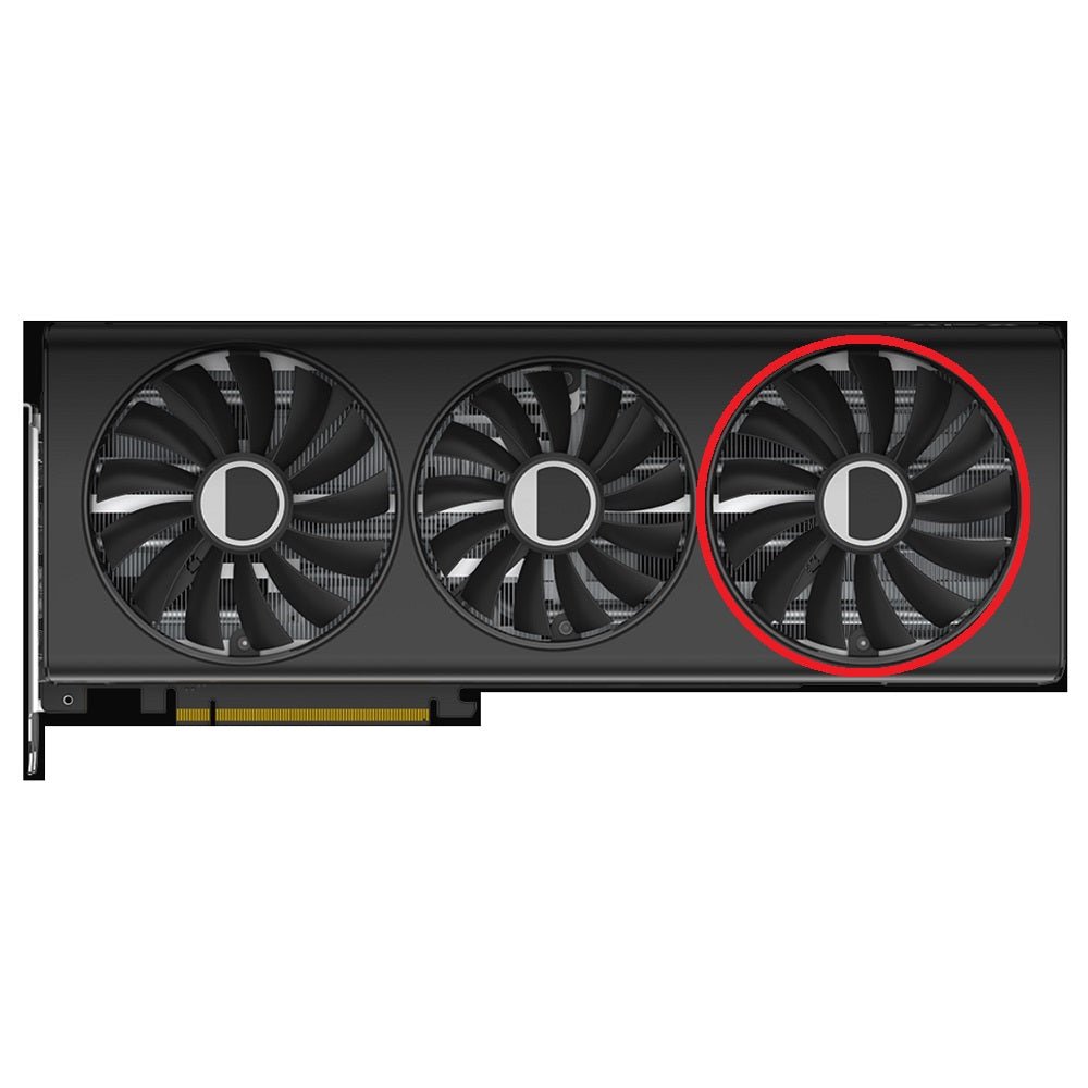 XFX Radeon RX 7900 GRE GPU Fan Replacement