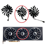XFX Speedster MERC 319 Radeon RX 7800 XT BLACK Edition GPU Fan Replacement