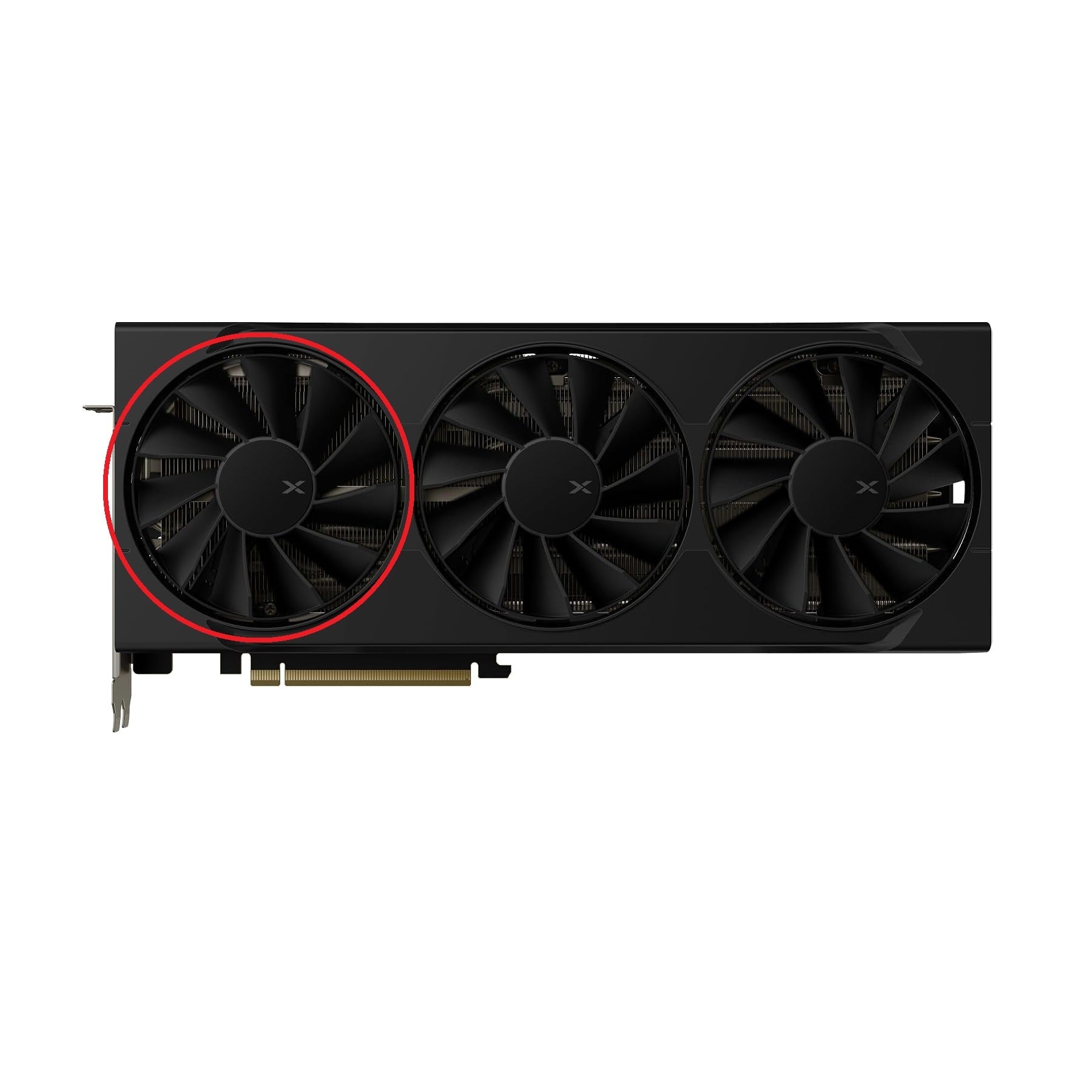 XFX Swift AMD Radeon RX 9070 OC, 9070 XT Triple Fan Gaming Edition GPU Fan Replacement