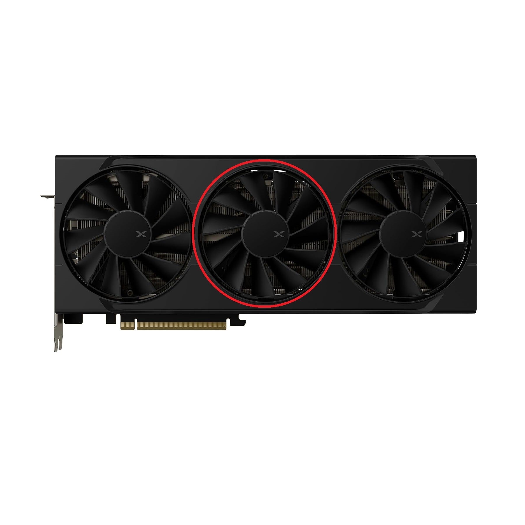 XFX Swift AMD Radeon RX 9070 OC, 9070 XT Triple Fan Gaming Edition GPU Fan Replacement
