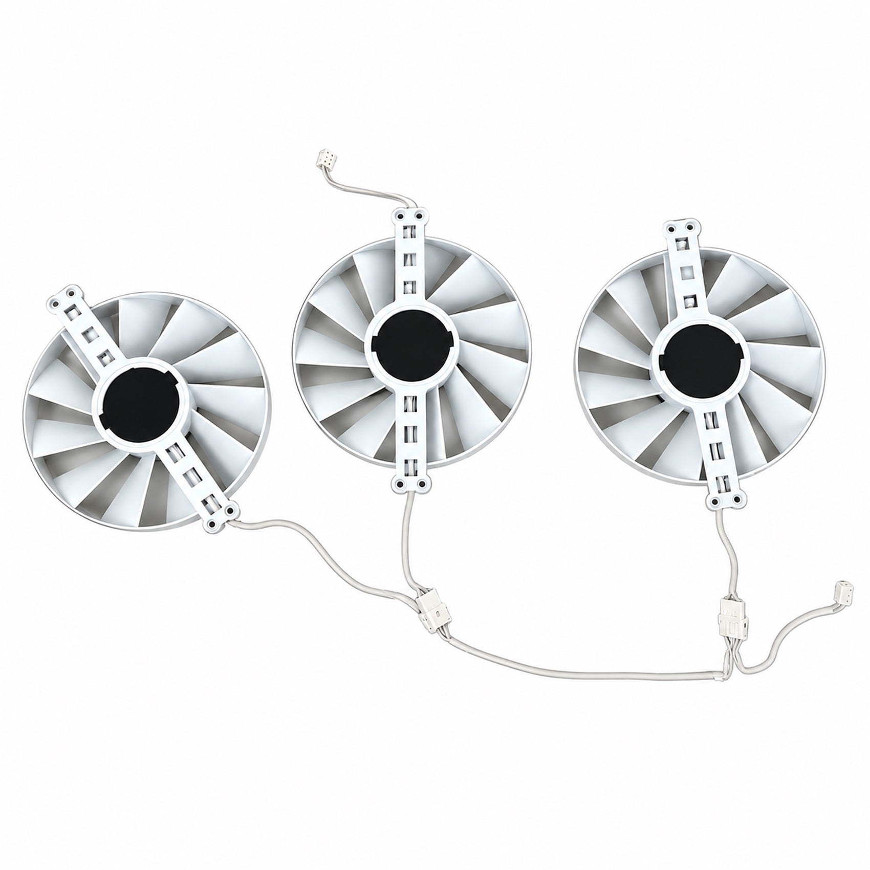 XFX Swift AMD Radeon RX 9070 OC, 9070 XT White Triple Fan Gaming Edition GPU Fan Replacement