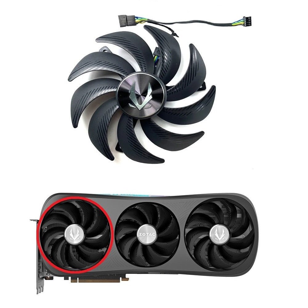 Rtx Rpm Fan ZOTAC Gaming GeForce RTX 4080, 4090 Trinity OC Fan Replacement