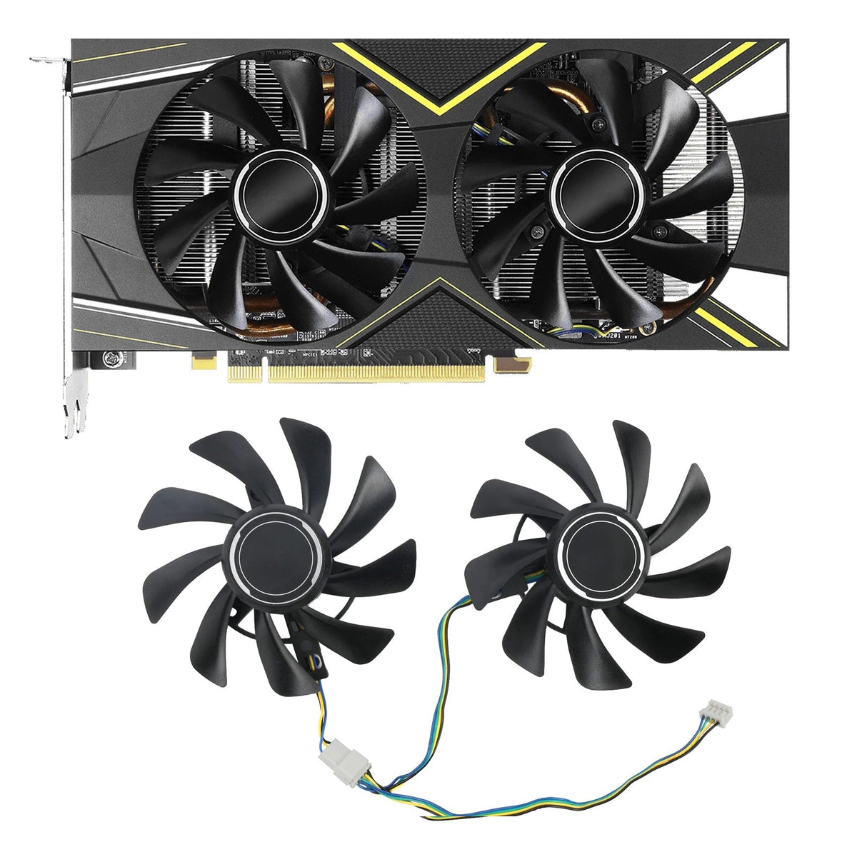 ASrock AMD Radeon RX 5600 XT Challenger GPU Fan Replacement