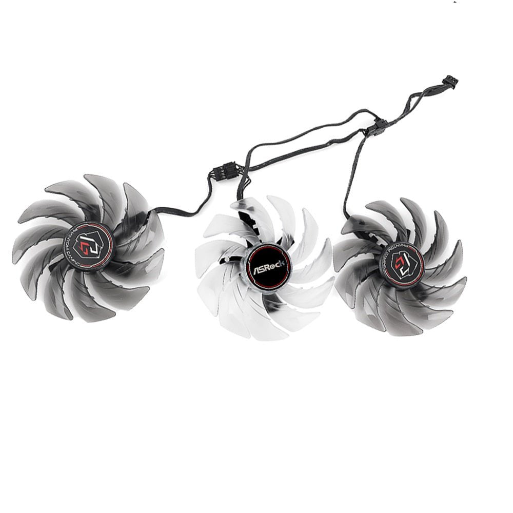 ASROCK RX 6600 XT, 6650 XT, 6700 XT, 6750 XT Phantom Gaming GPU Fan Replacement