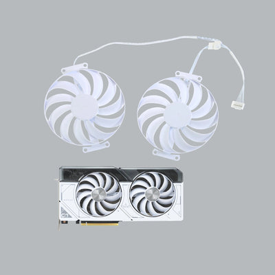ASUS Dual GeForce RTX 4070 White GPU Fan Replacement