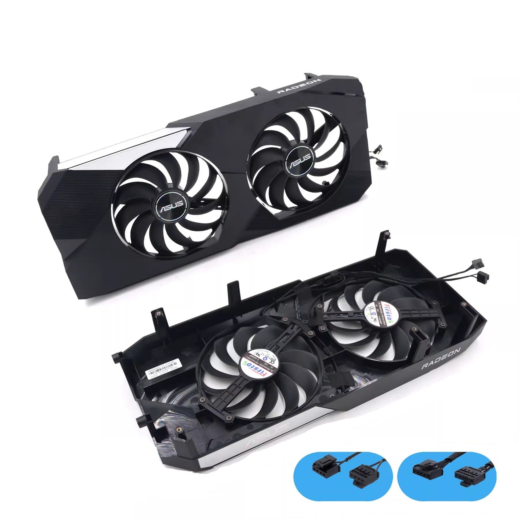 ASUS Dual Radeon RX 6700 XT, 6750 XT GPU Fan Replacement