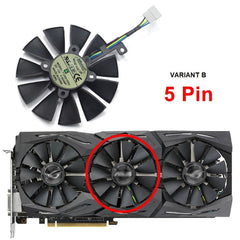 ASUS GTX 1060 1070 1080 Ti GTX 980Ti, RX 580 Graphics Card Fan Replacement