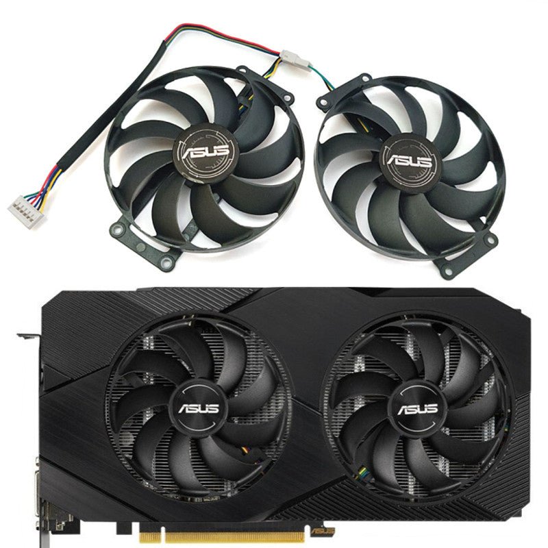 ASUS GTX 1660, 1660 Ti & RTX 2060, 2070 EVO / SUPER Fan Replacement