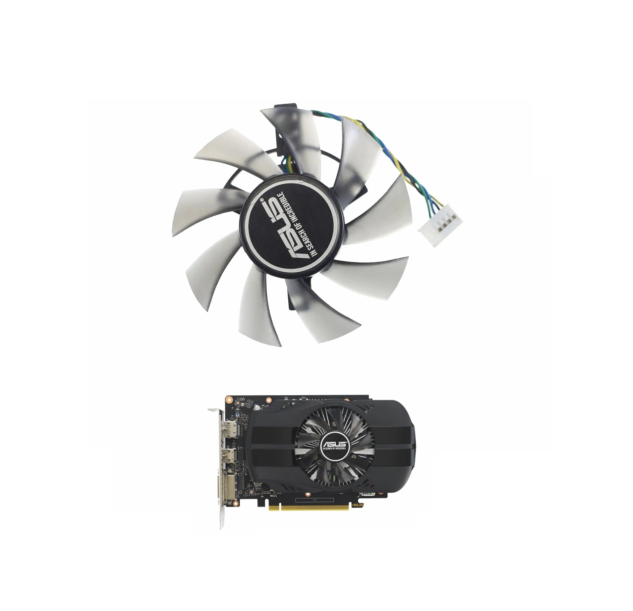 ASUS Phoenix GeForce GT 1630, GTX 1650 Fan Replacement