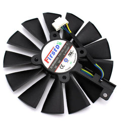 ASUS Phoenix Geforce GTX 1650, 1660, 1660Ti, 2060 RTX Fan Replacement Model: FDC10U12D9-C