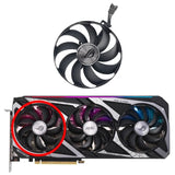 ASUS ROG STRIX GeForce RTX 3050, 3060 GPU Fan Replacement